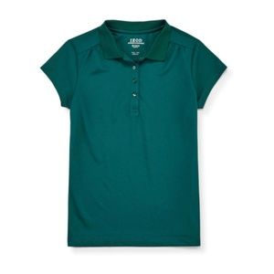 Izod approved school wear Forrest green shirt